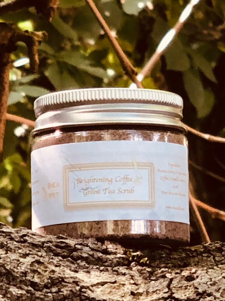 Brightening Coffee and Green tea scrub