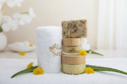 Shea Wild Aloe & Dandelion Self-Care Spa Set